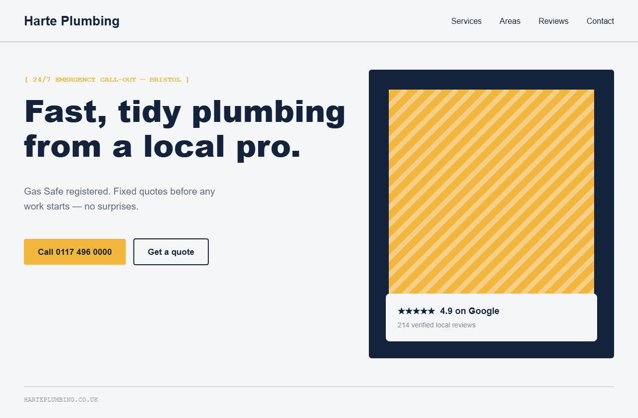 Local Service Website